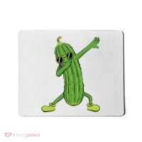 Dabbing Pickle Dancing Cucumber Lover Funny Gifts Mousepad thumb 0