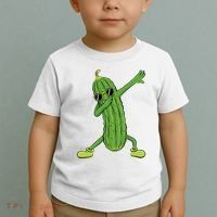 Dabbing Pickle Dancing Cucumber Lover Funny Gifts Toddler T-Shirt thumb 2