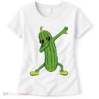 Dabbing Pickle Dancing Cucumber Lover Funny Gifts Women's T-Shirt thumb 0