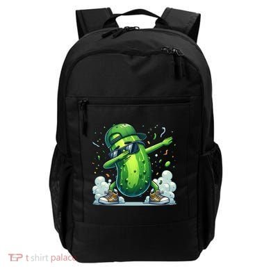 Dabbing Pickle Dancing Cucumber Lover Funny Sunglass Gift Backpack