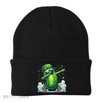 Dabbing Pickle Dancing Cucumber Lover Funny Sunglass Gift Beanie