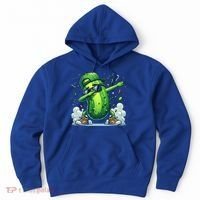 Dabbing Pickle Dancing Cucumber Lover Funny Sunglass Gift Hoodie thumb 0