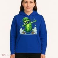 Dabbing Pickle Dancing Cucumber Lover Funny Sunglass Gift Hoodie thumb 5