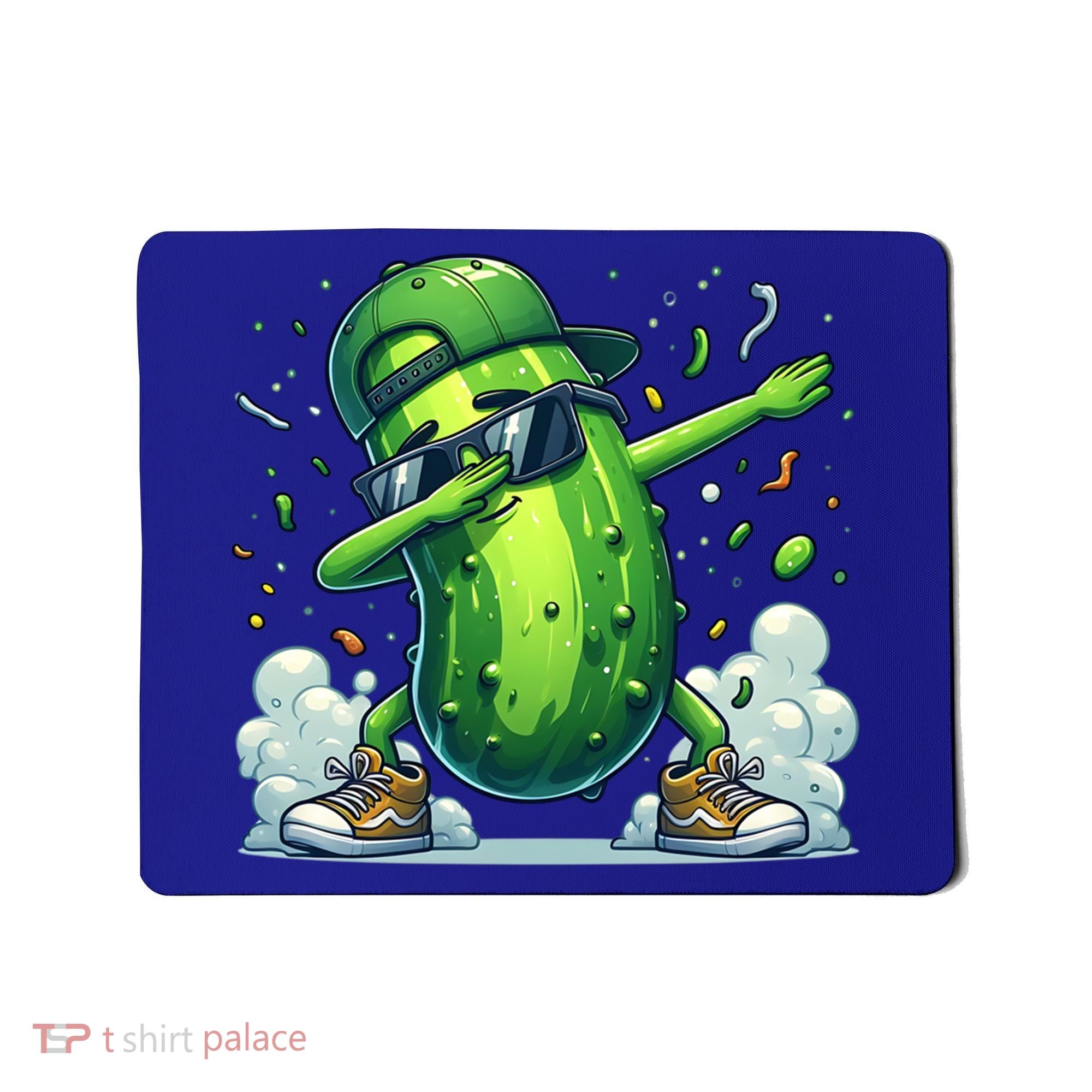 Dabbing Pickle Dancing Cucumber Lover Funny Sunglass Gift Mousepad