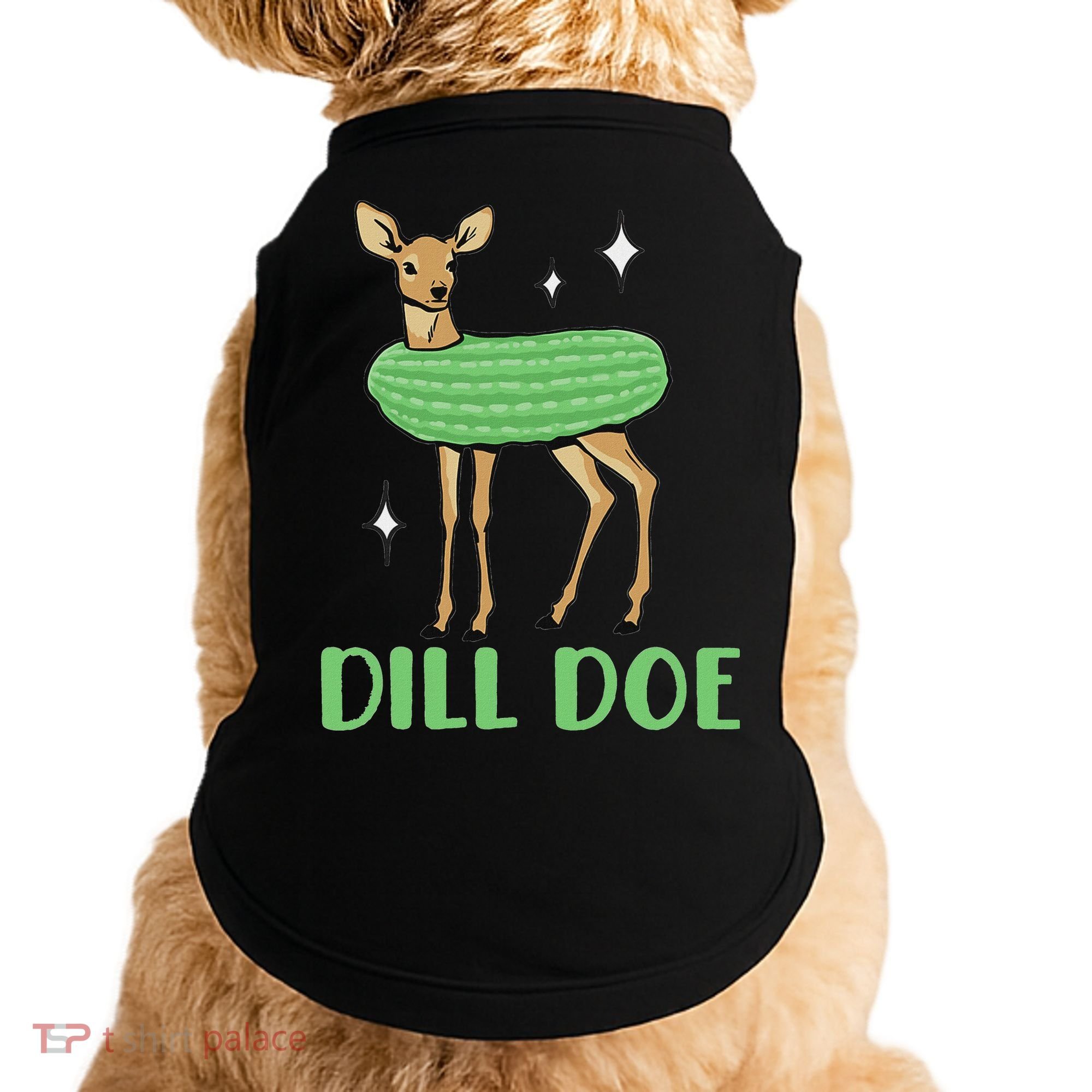 Dill Pickle Dill Doe Dark Inappropriate Offensive Doggie Tank