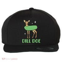 Dill Pickle Dill Doe Dark Inappropriate Offensive Wool Snapback Cap thumb 0