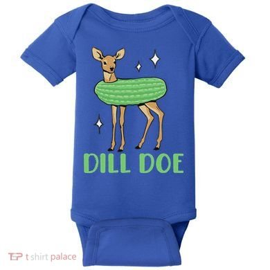 Dill Pickle Dill Doe Dark Inappropriate Offensive Baby Bodysuit
