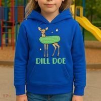 Dill Pickle Dill Doe Dark Inappropriate Offensive Kids Hoodie thumb 3