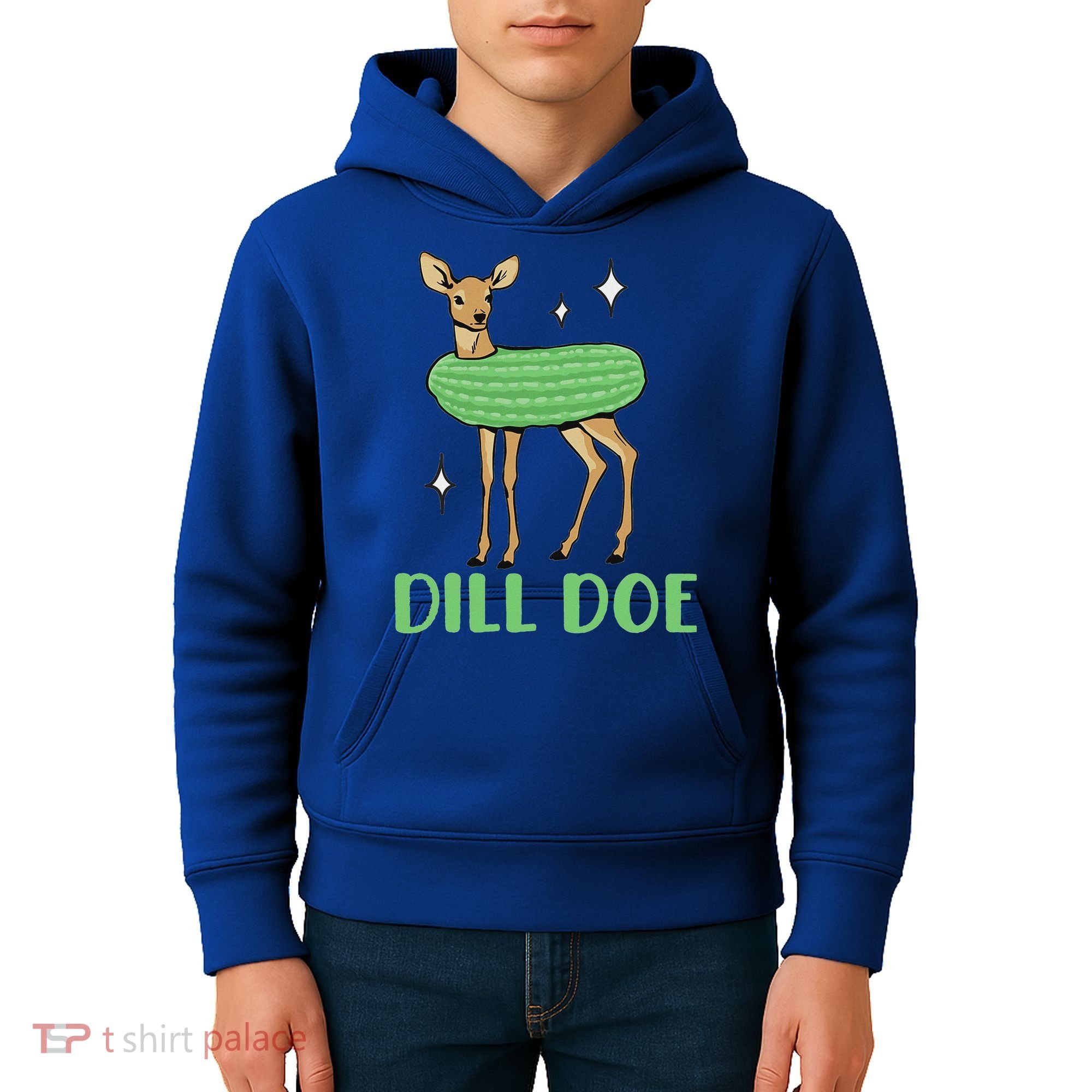 Dill Pickle Dill Doe Dark Inappropriate Offensive Kids Hoodie
