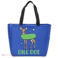 Dill Pickle Dill Doe Dark Inappropriate Offensive Tote Bag thumb 0