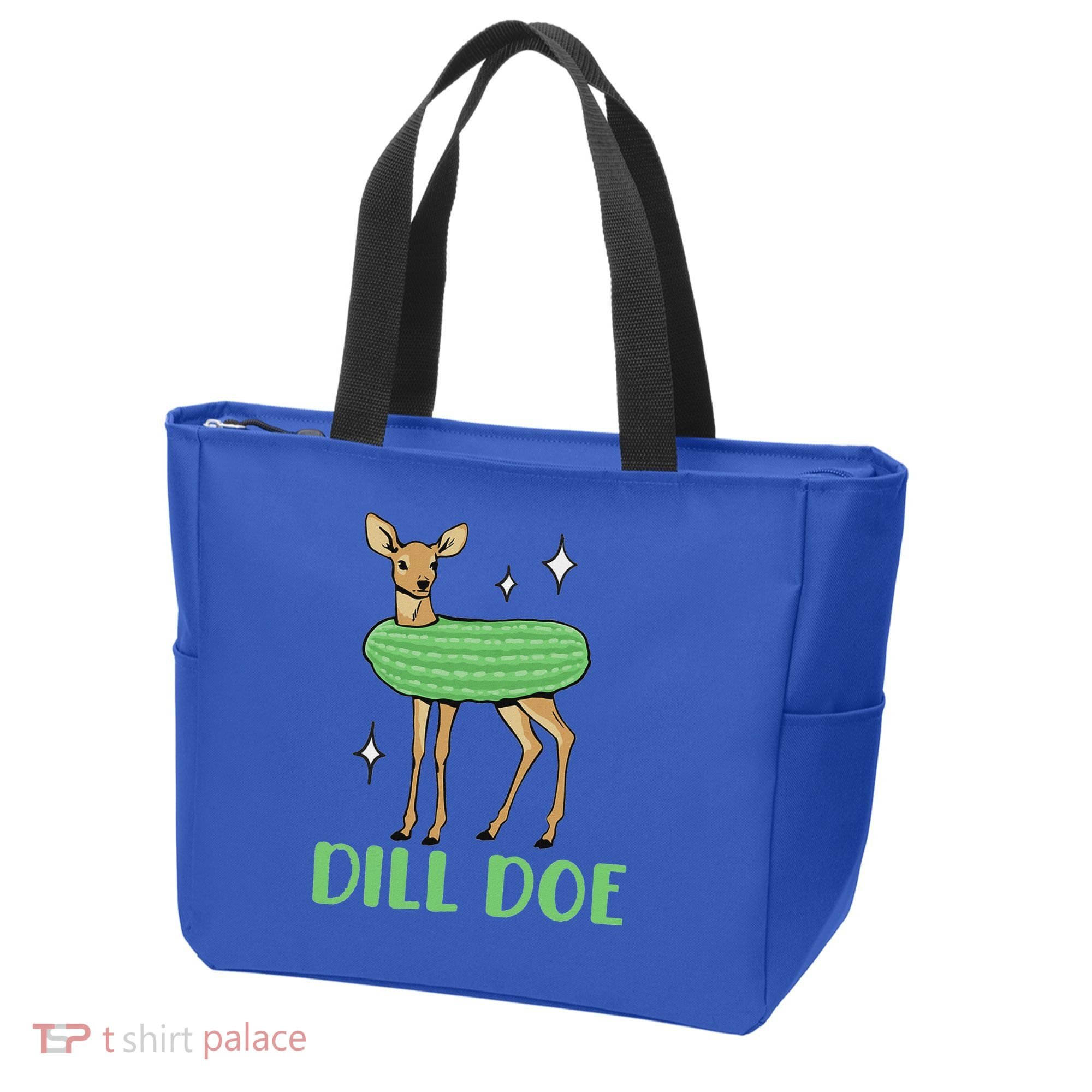 Dill Pickle Dill Doe Dark Inappropriate Offensive Tote Bag