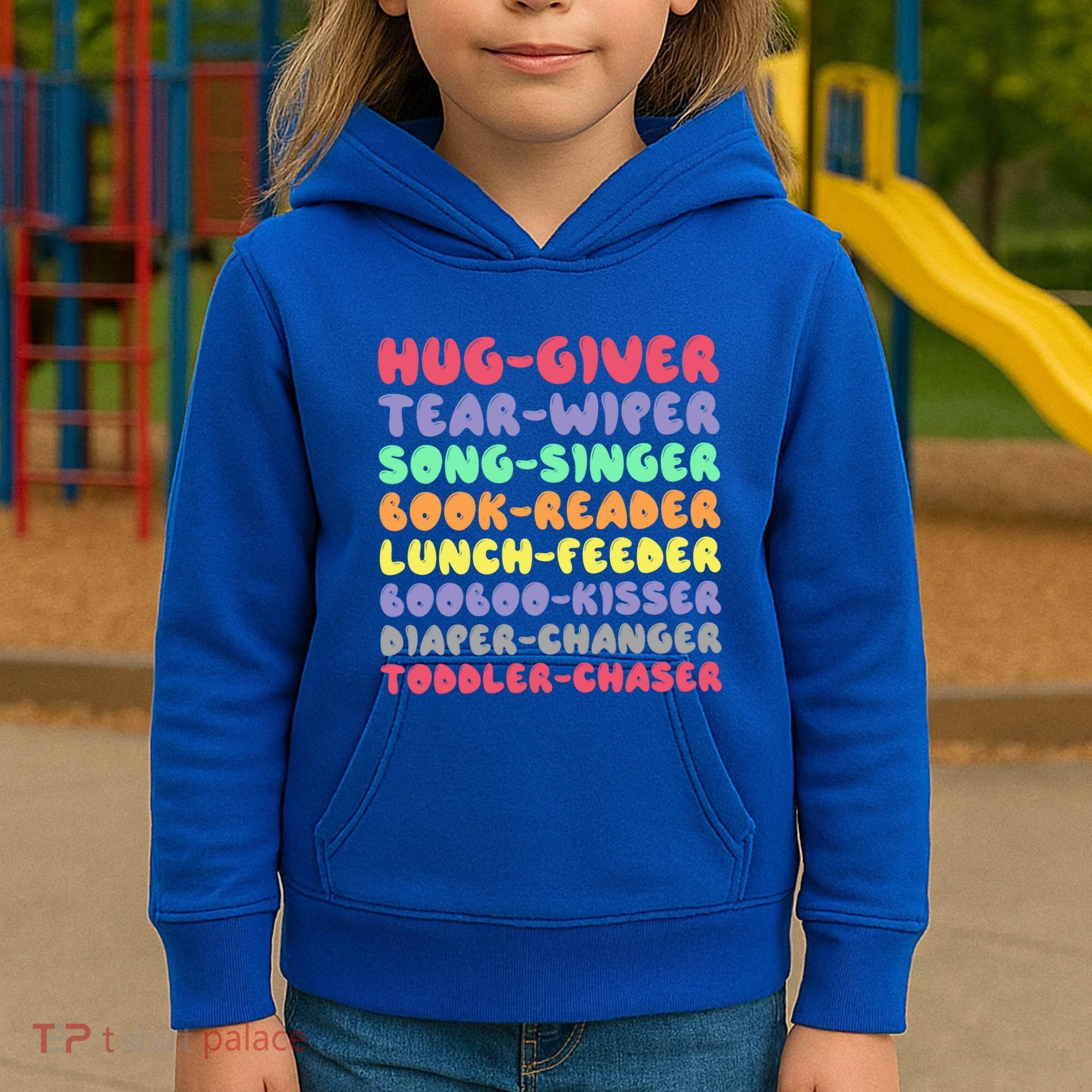 Daycare Provider Daycare Teacher Care Provider Gift Kids Hoodie