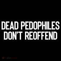 Dead Pedophiles DonT Reoffend USA-Made Doggie Bandana thumb 2