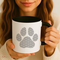 Dog Paw Dog Trainer Gift Coffee Mug thumb 3
