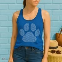 Dog Paw Dog Trainer Gift Women's Tank Top thumb 2