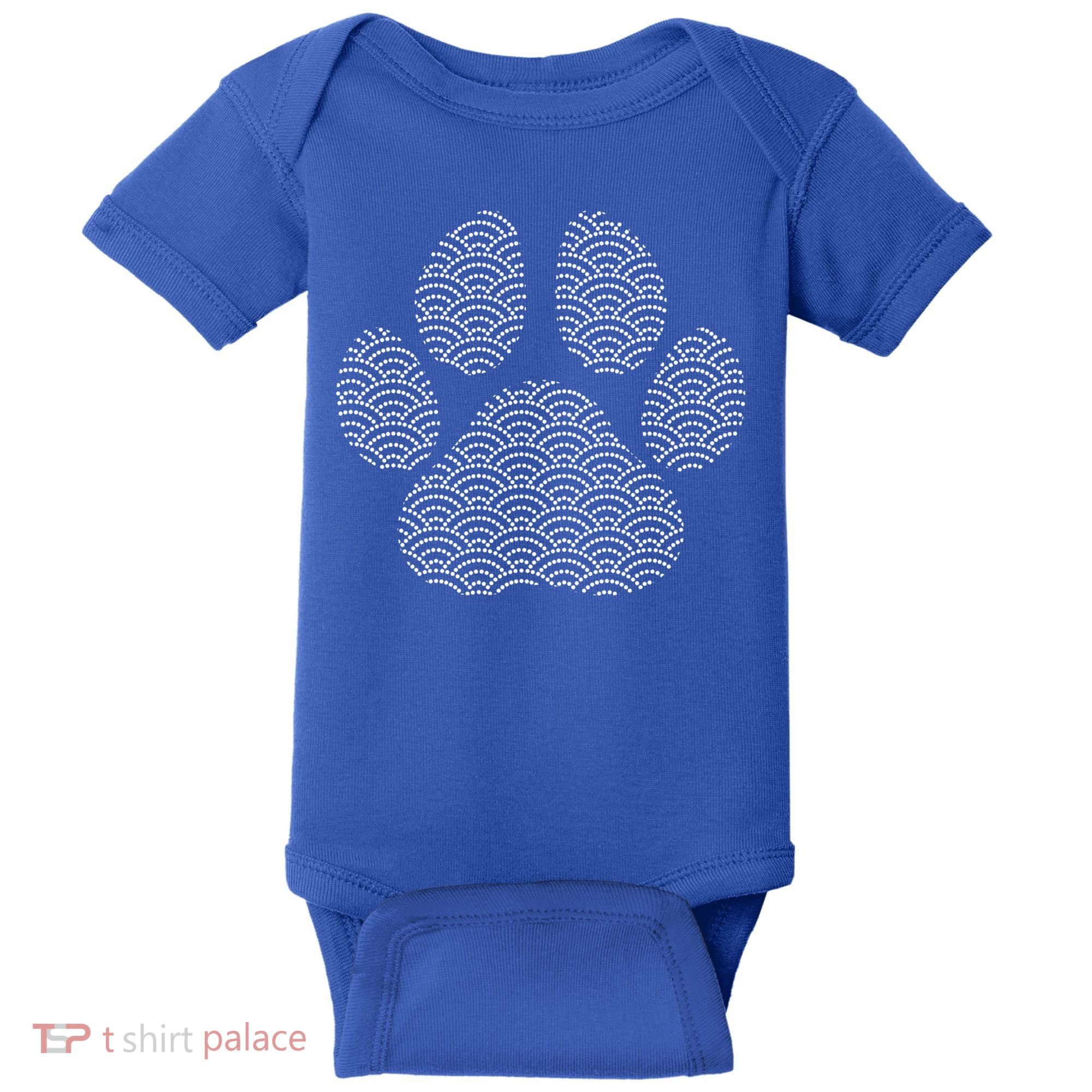 Dog Paw Dog Trainer Gift Baby Bodysuit