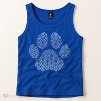 Dog Paw Dog Trainer Gift Tank Top thumb 2