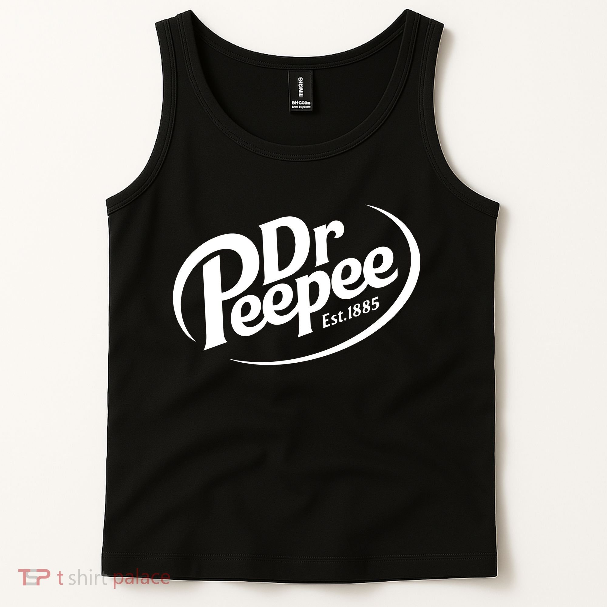 Dr Peepee Est 1885 Funny Spoof Parody Tank Top