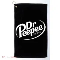 Dr Peepee Est 1885 Funny Spoof Parody Golf Towel thumb 0