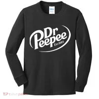 Dr Peepee Est 1885 Funny Spoof Parody Kids Long Sleeve Shirt thumb 0