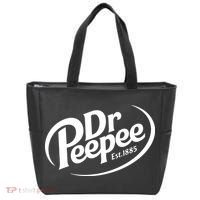 Dr Peepee Est 1885 Funny Spoof Parody Tote Bag thumb 0