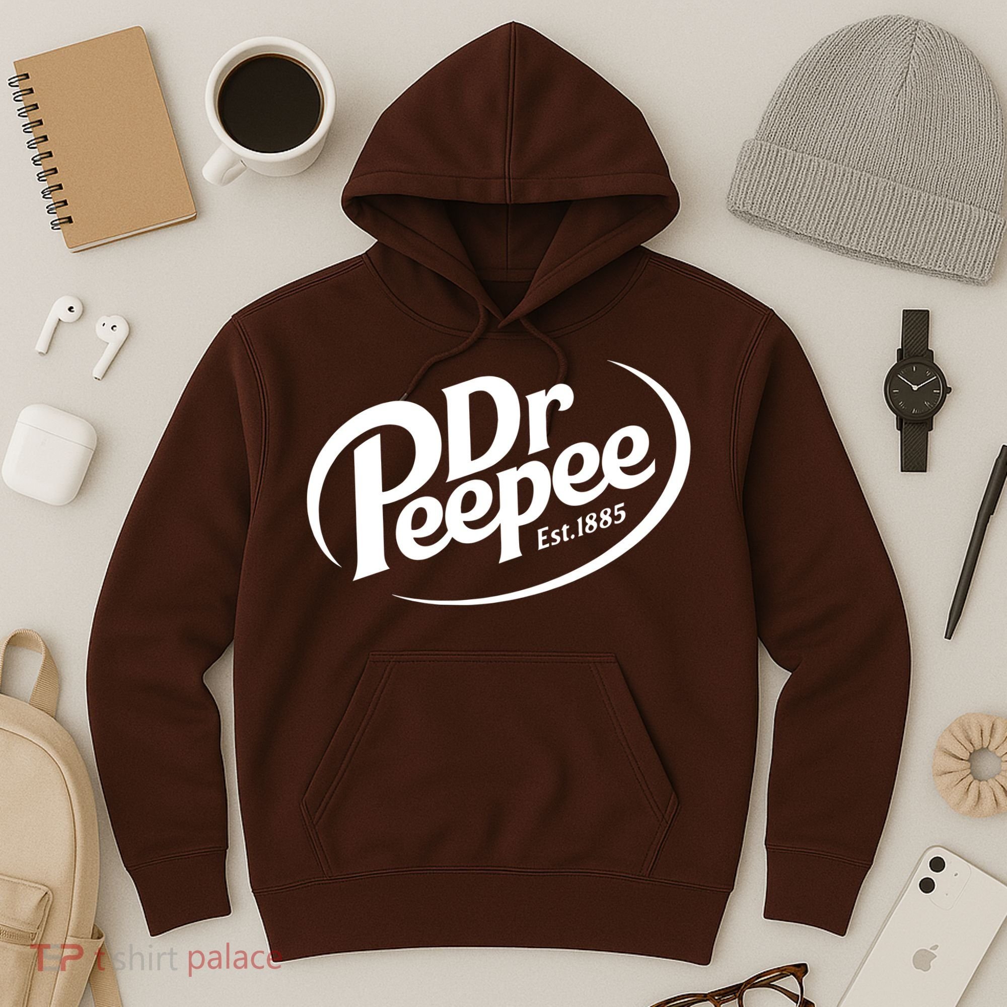 Dr Peepee Est 1885 Funny Spoof Parody Hoodie