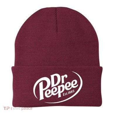 Dr Peepee Est 1885 Funny Spoof Parody Beanie