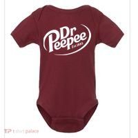 Dr Peepee Est 1885 Funny Spoof Parody Baby Bodysuit thumb 0
