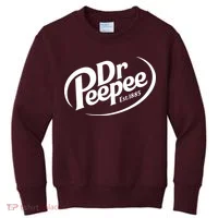 Dr Peepee Est 1885 Funny Spoof Parody Kids Sweatshirt thumb 0