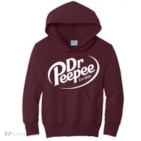 Dr Peepee Est 1885 Funny Spoof Parody Kids Hoodie thumb 0
