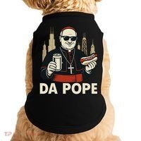 Da Pope From America Chicago Pope Leo XIV Doggie Tank thumb 0