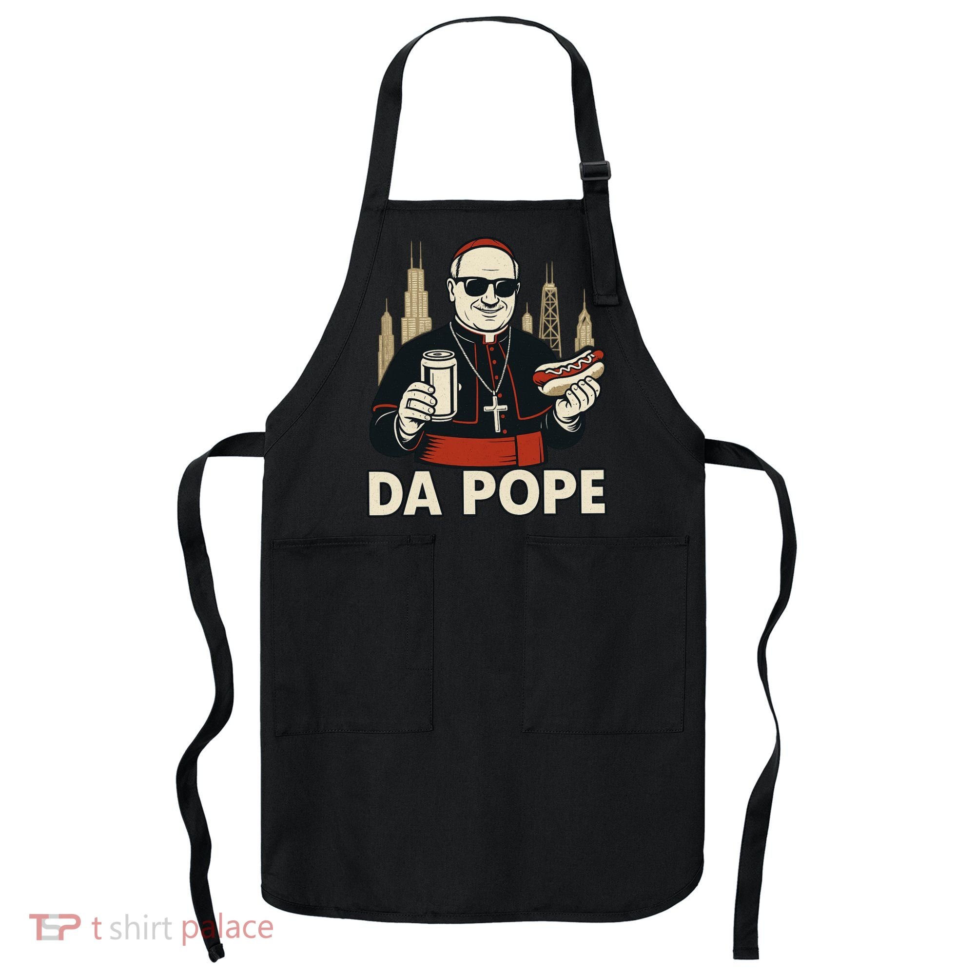 Da Pope From America Chicago Pope Leo XIV Apron