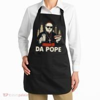 Da Pope From America Chicago Pope Leo XIV Apron thumb 2