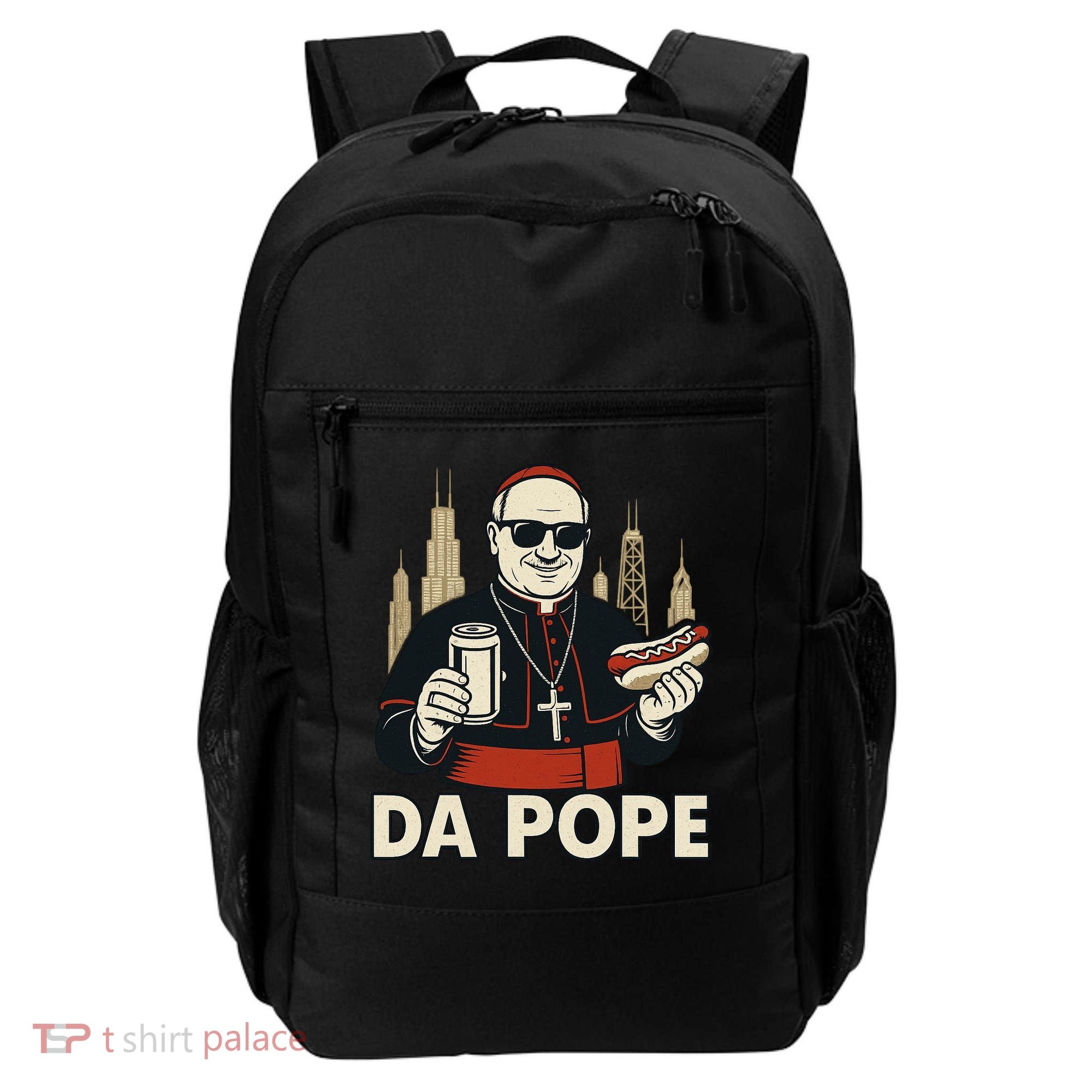 Da Pope From America Chicago Pope Leo XIV Backpack