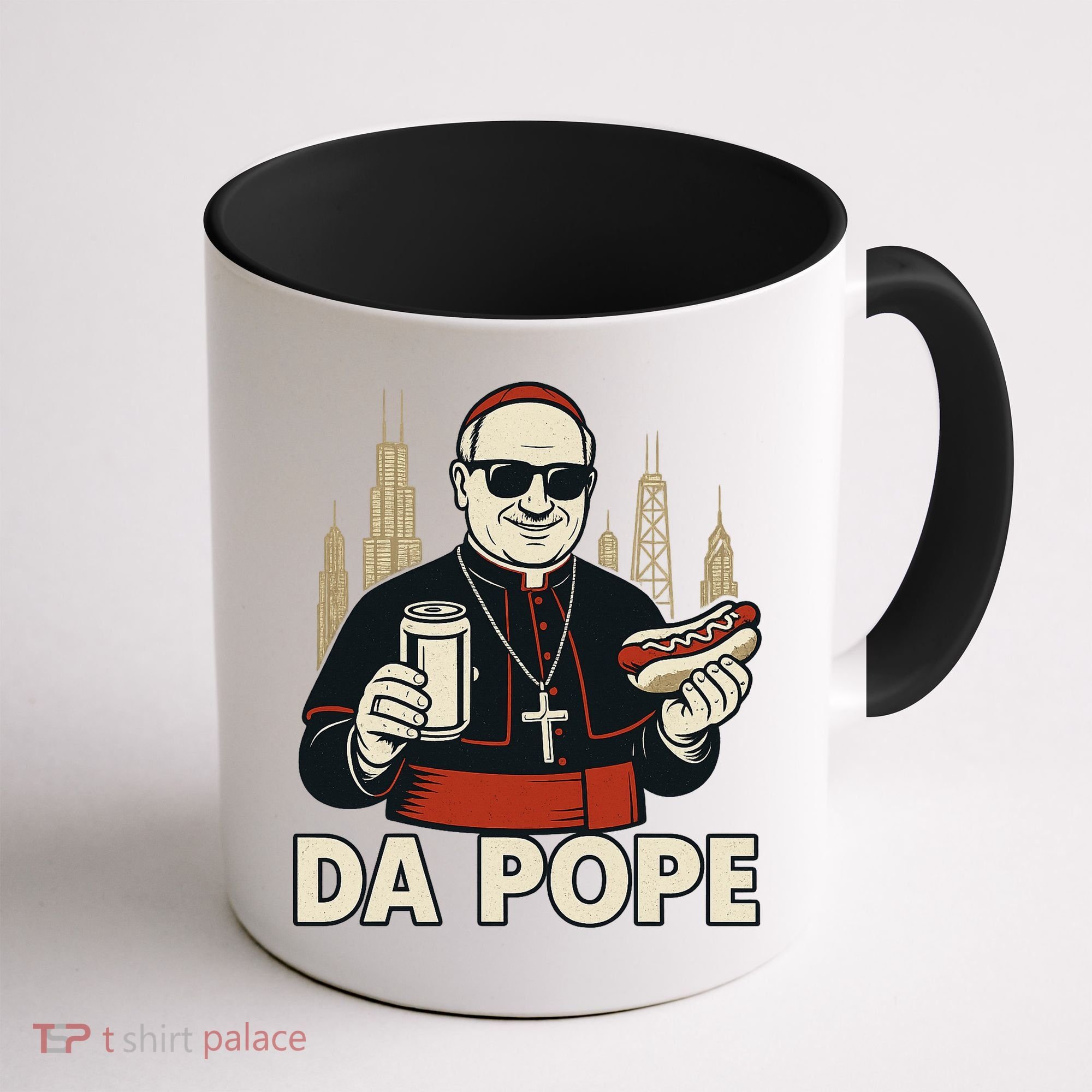 Da Pope From America Chicago Pope Leo XIV Coffee Mug