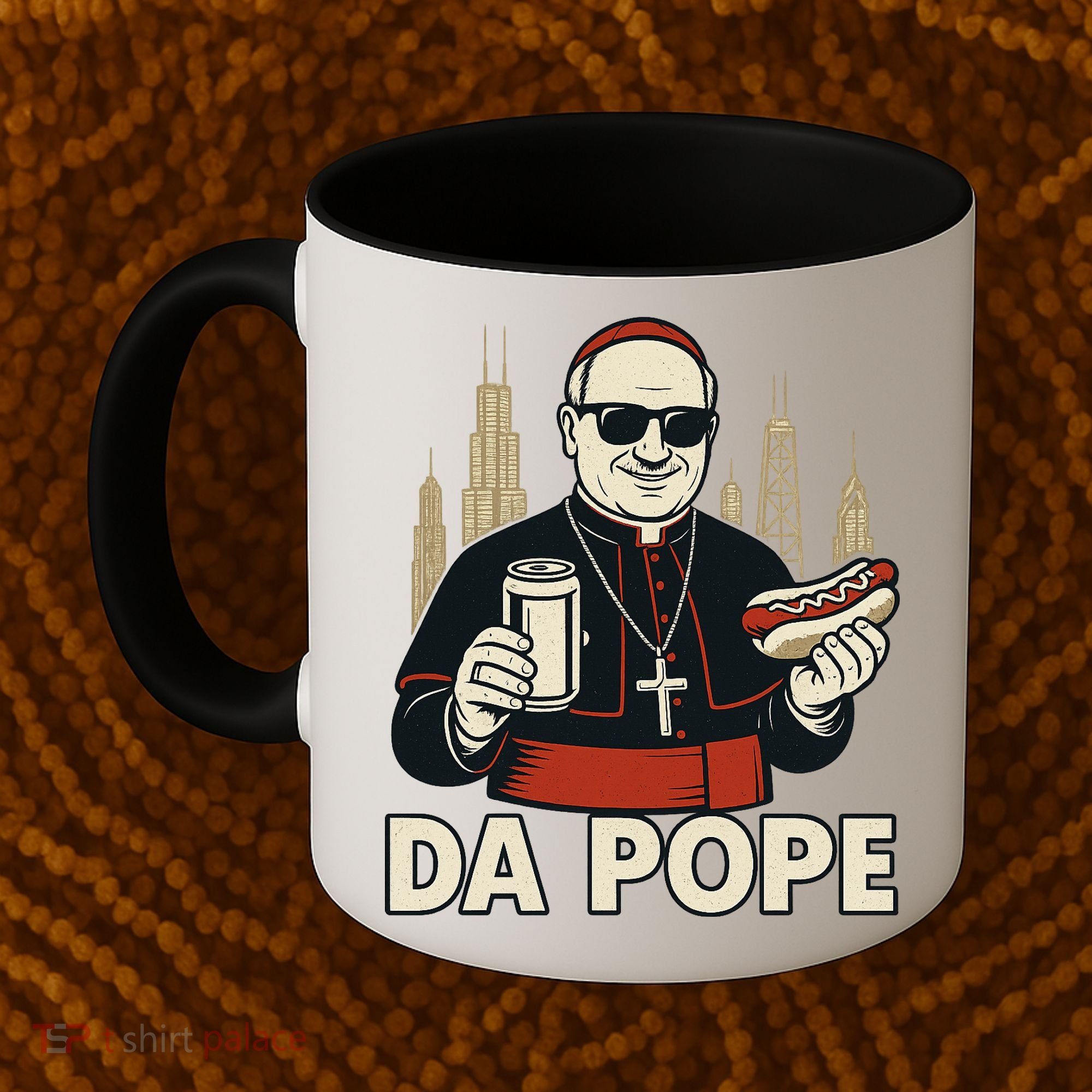 Da Pope From America Chicago Pope Leo XIV Coffee Mug