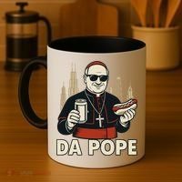 Da Pope From America Chicago Pope Leo XIV Coffee Mug thumb 4