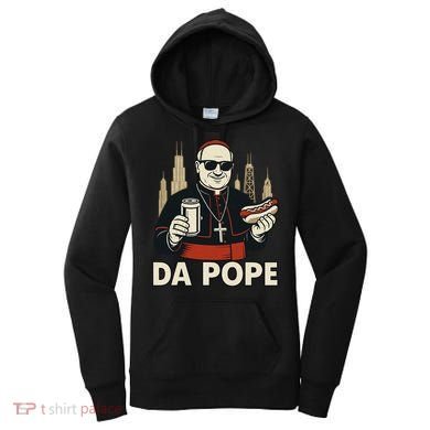 Da Pope From America Chicago Pope Leo XIV Women's Hoodie