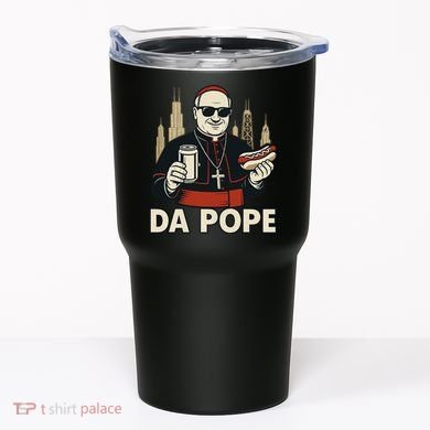 Da Pope From America Chicago Pope Leo XIV Tumbler
