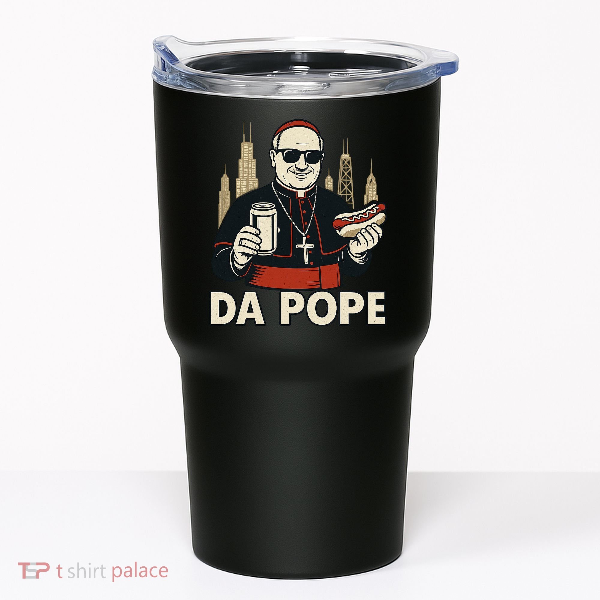 Da Pope From America Chicago Pope Leo XIV Tumbler