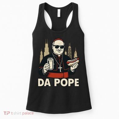 Da Pope From America Chicago Pope Leo XIV Women's Tank Top