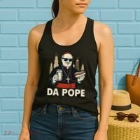 Da Pope From America Chicago Pope Leo XIV Women's Tank Top thumb 2