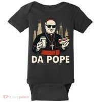 Da Pope From America Chicago Pope Leo XIV Baby Bodysuit thumb 0