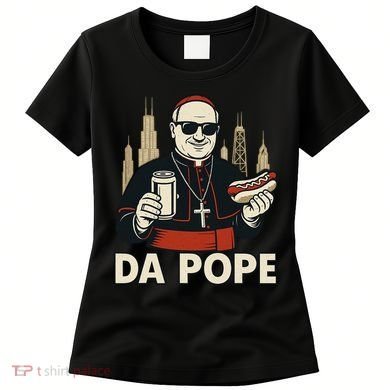 Da Pope From America Chicago Pope Leo XIV Women's T-Shirt