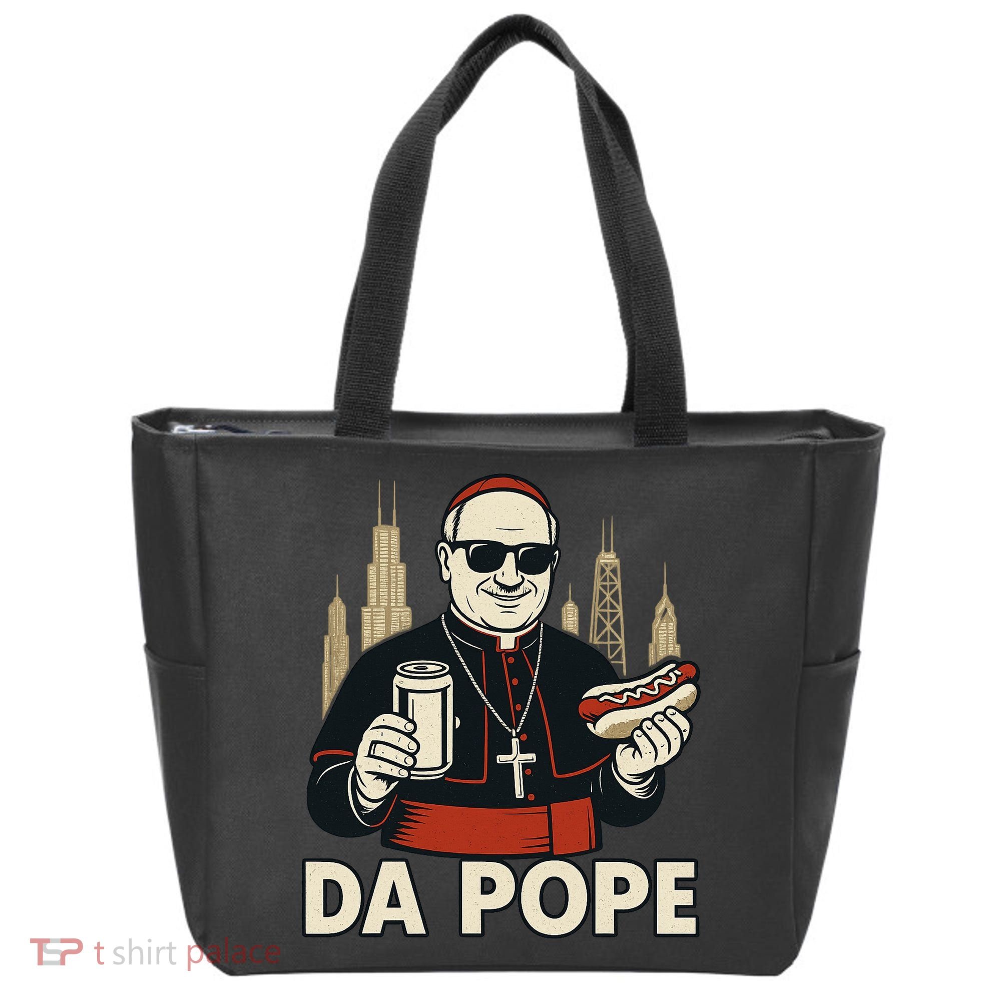 Da Pope From America Chicago Pope Leo XIV Tote Bag