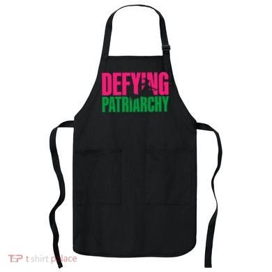 Defying Patriarchy Funny Feminist Witch Design Apron