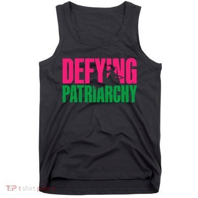 Defying Patriarchy Funny Feminist Witch Design Tank Top