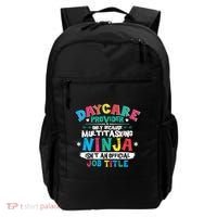 Daycare Provider Funny Ninja Teacher Appreciation Wo Backpack thumb 0