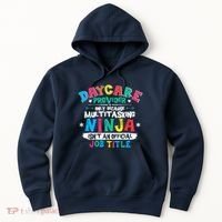Daycare Provider Funny Ninja Teacher Appreciation Wo Hoodie thumb 0