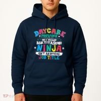 Daycare Provider Funny Ninja Teacher Appreciation Wo Hoodie thumb 2